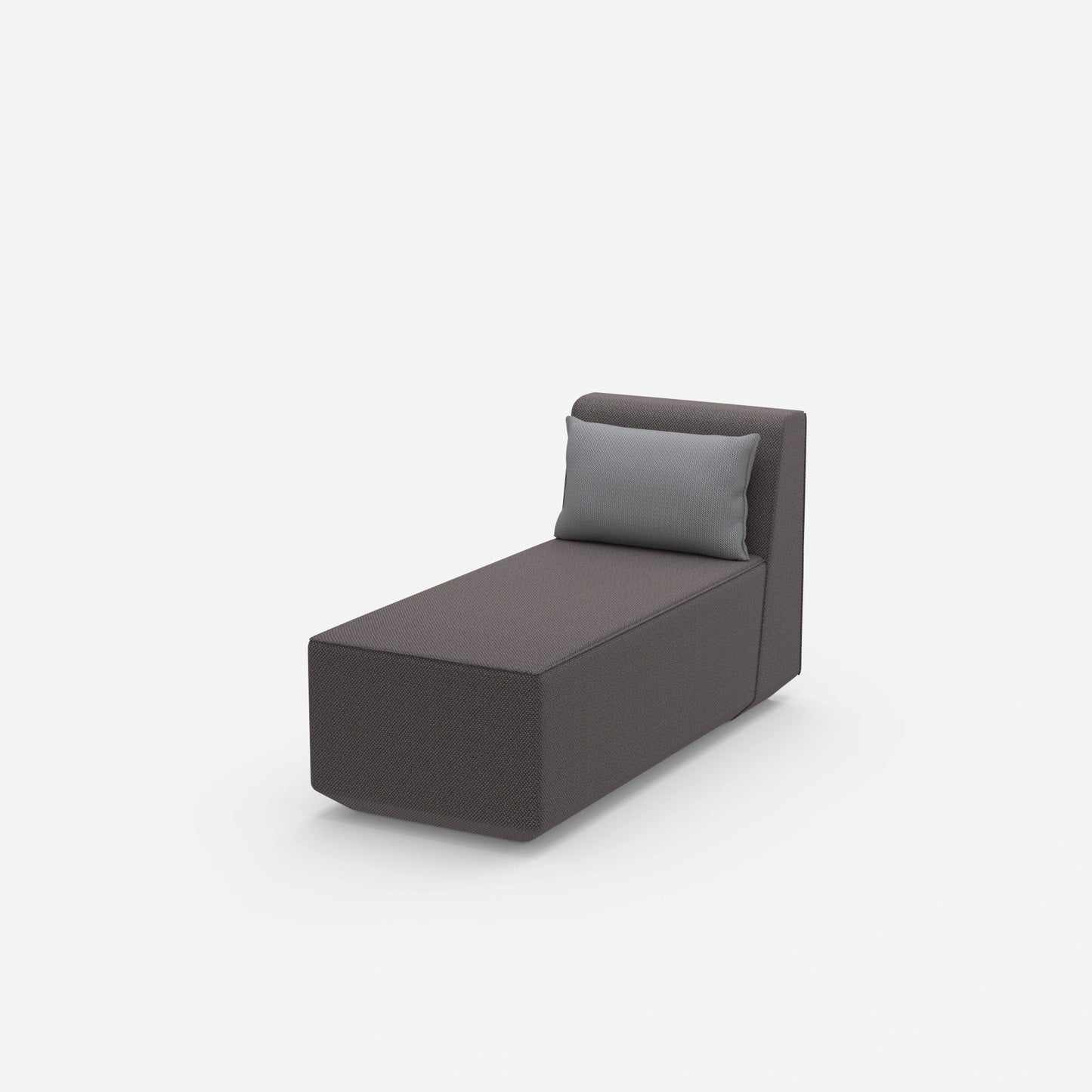 Moderner Longseat Sessel von der Seite
