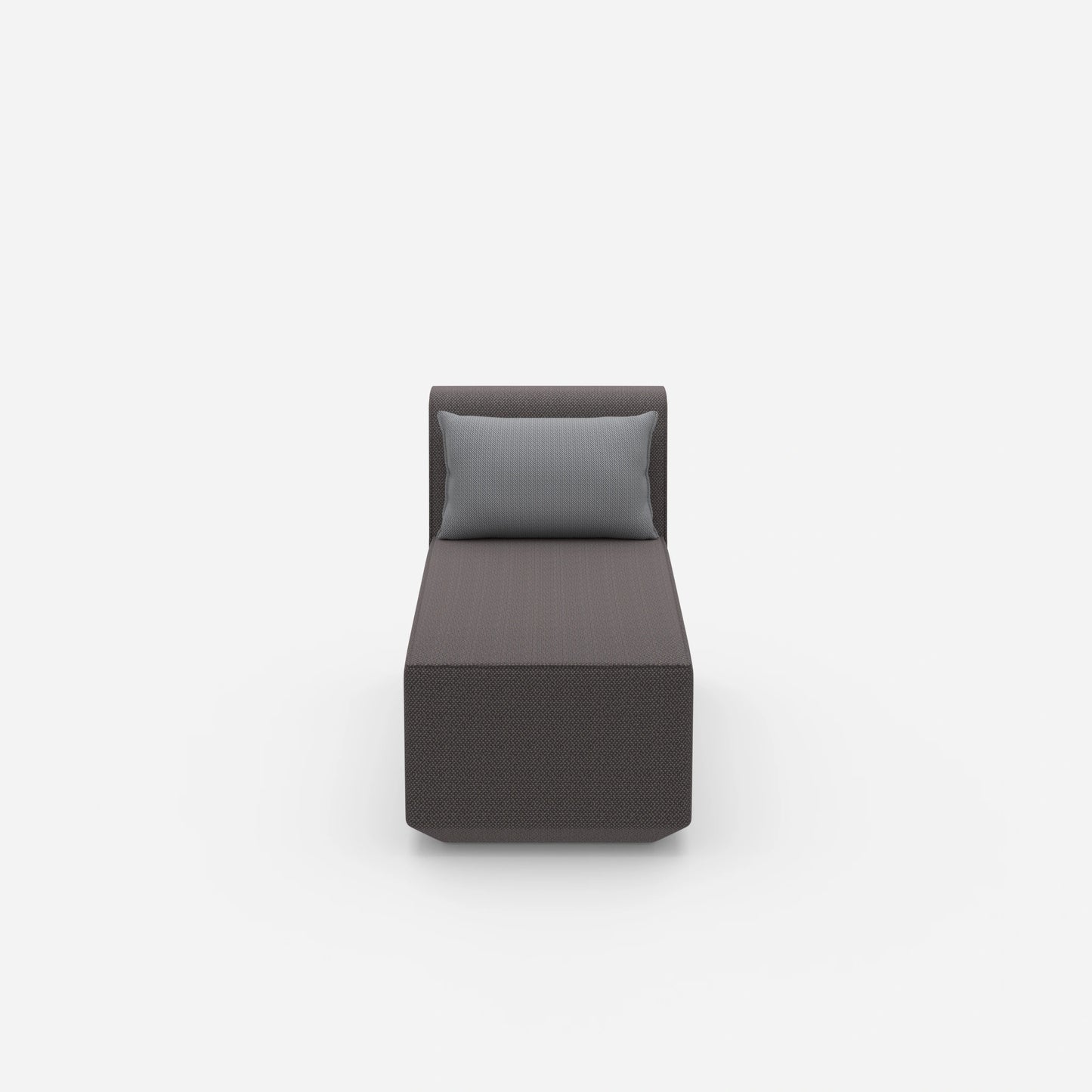 Moderner Longseat Sessel von vorne