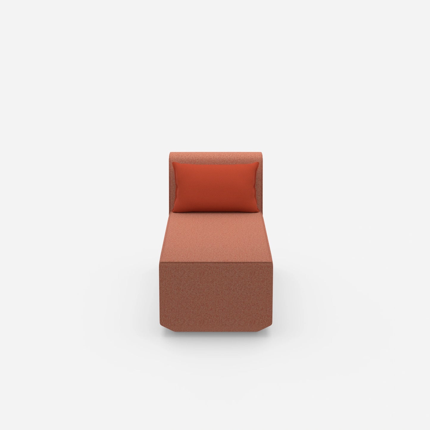 Moderner Longseat Sessel von vorne