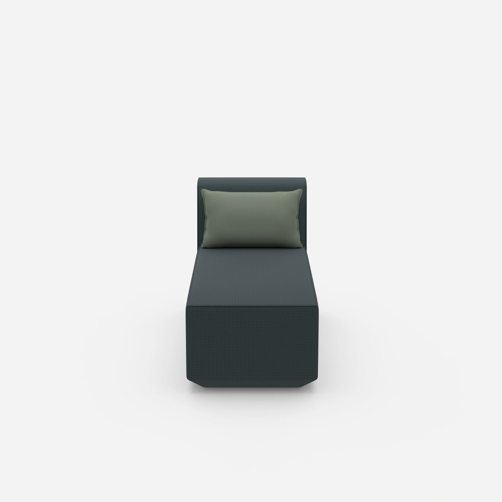 Moderner Longseat Sessel von vorne