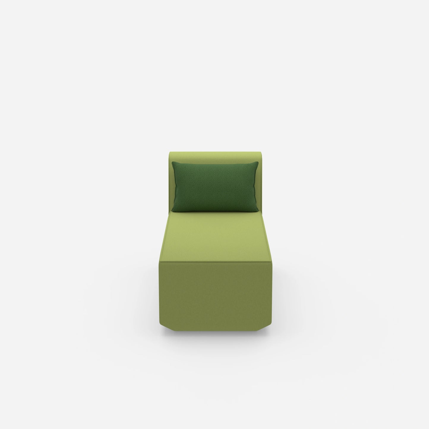 Moderner Longseat Sessel von vorne