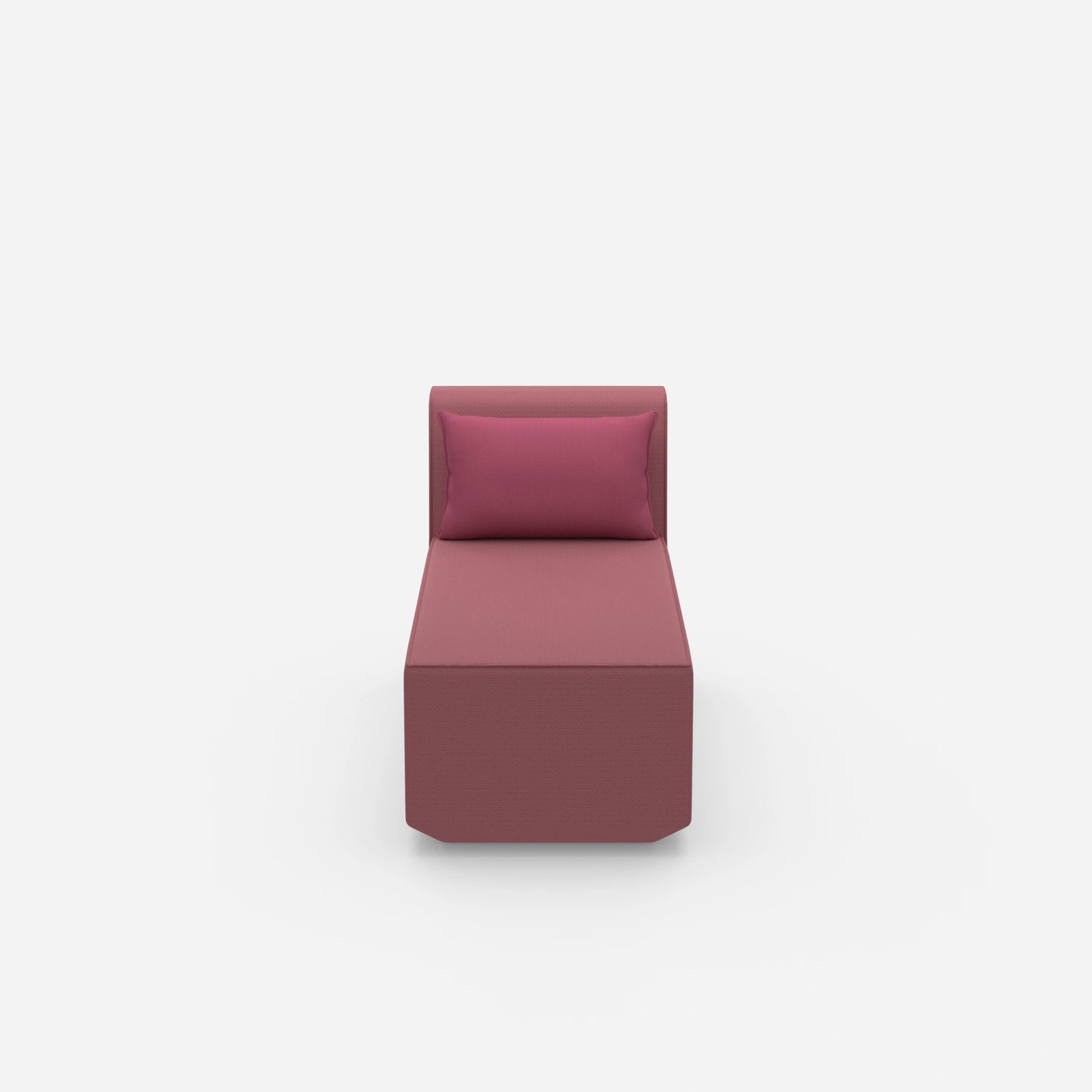 Moderner Longseat Sessel von vorne