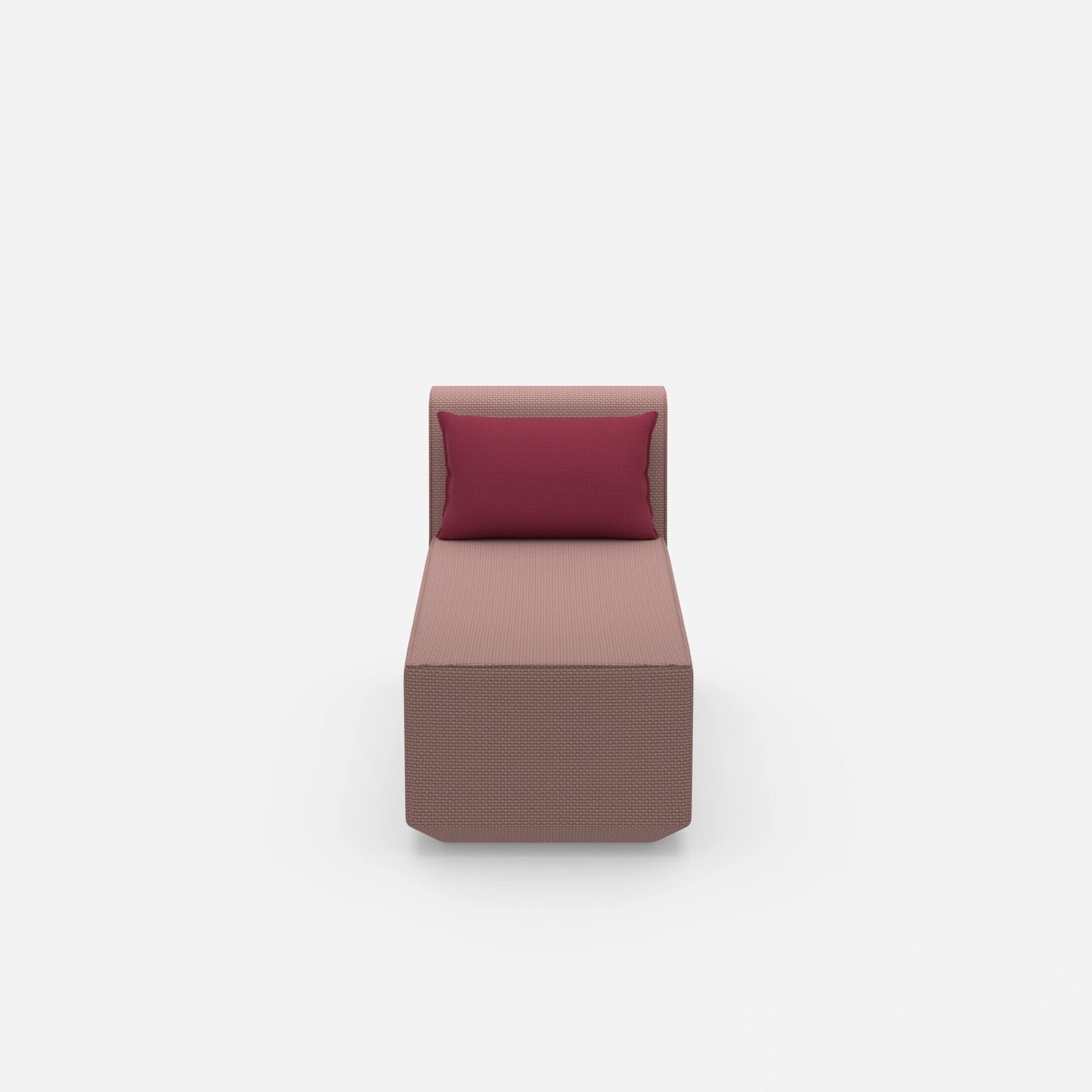 Moderner Longseat Sessel von vorne
