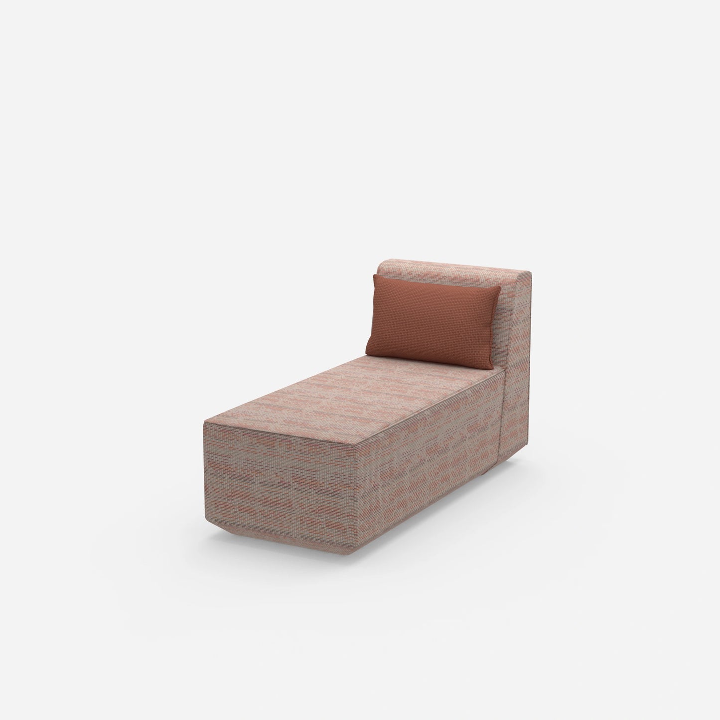 Moderner Longseat Sessel von der Seite