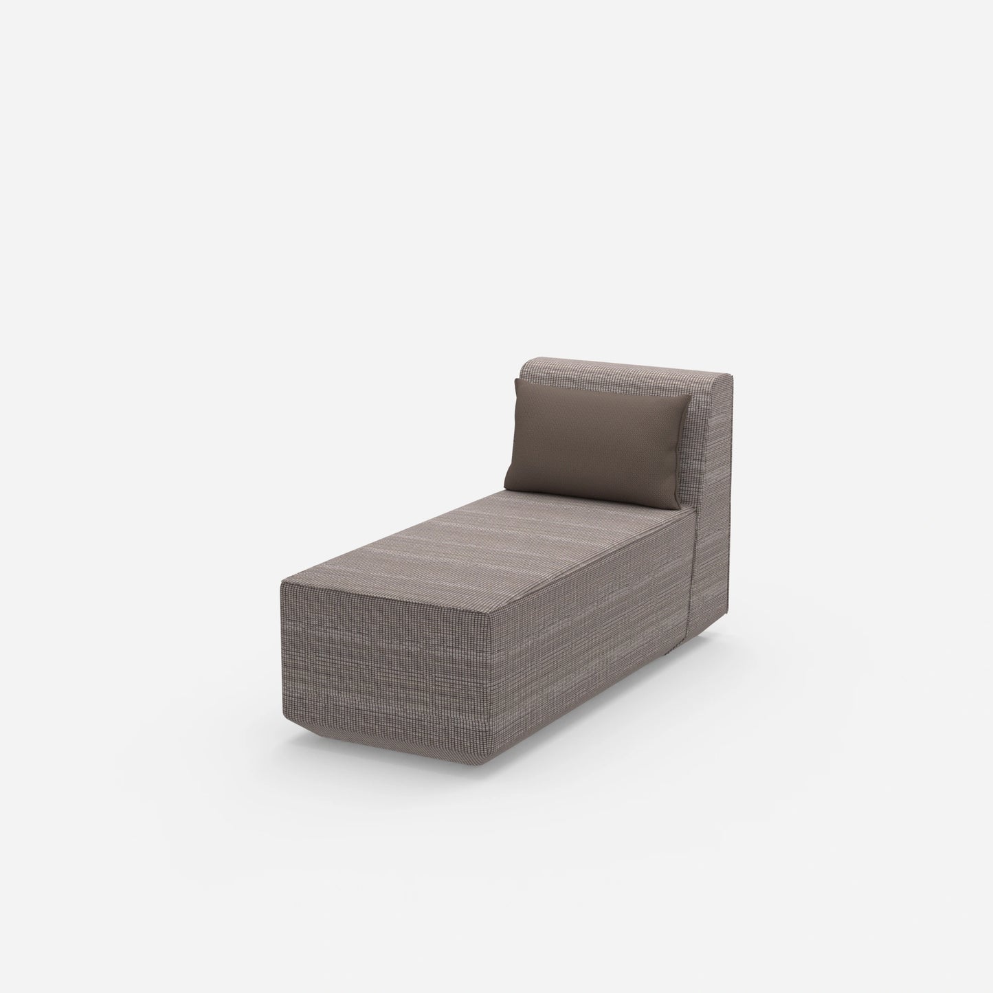 Moderner Longseat Sessel von der Seite