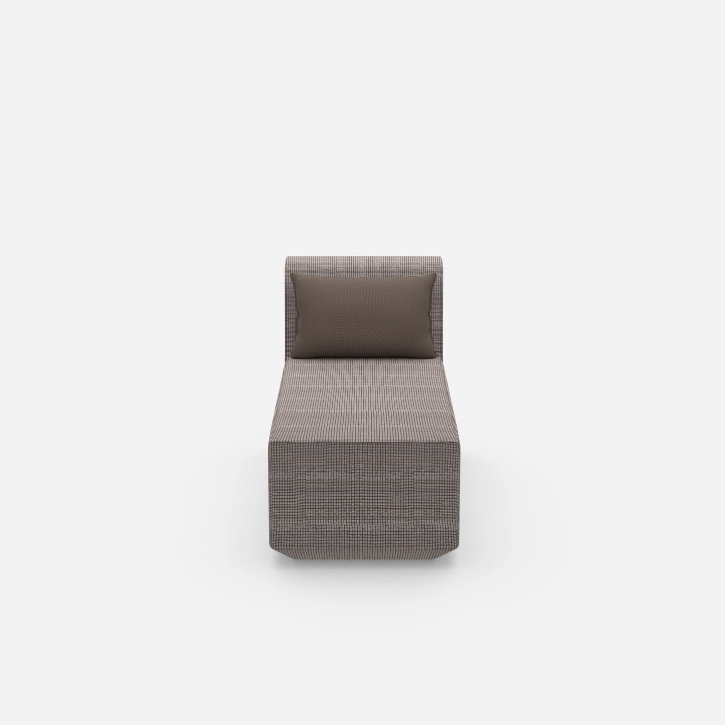 Moderner Longseat Sessel von vorne