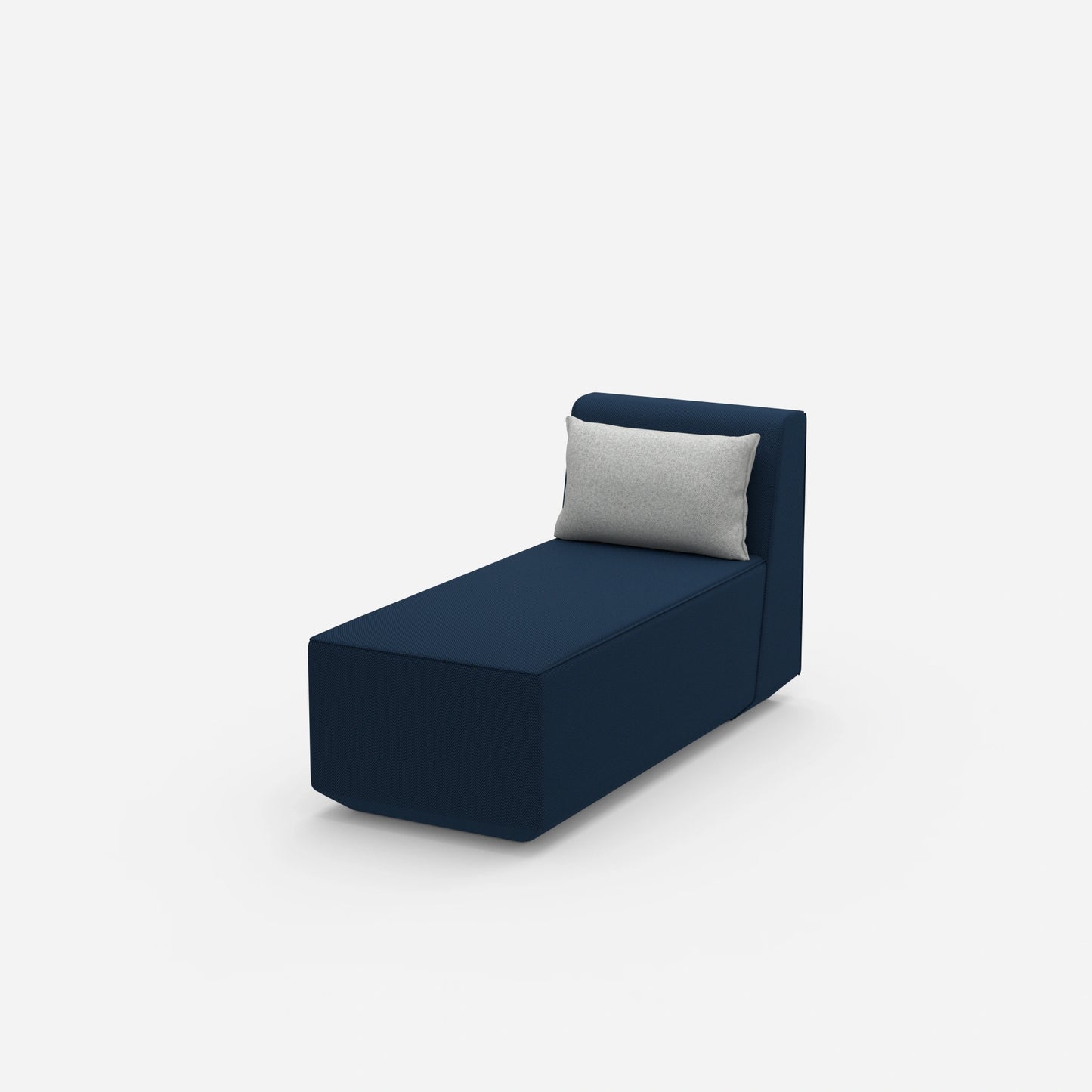 Moderner Longseat Sessel von der Seite