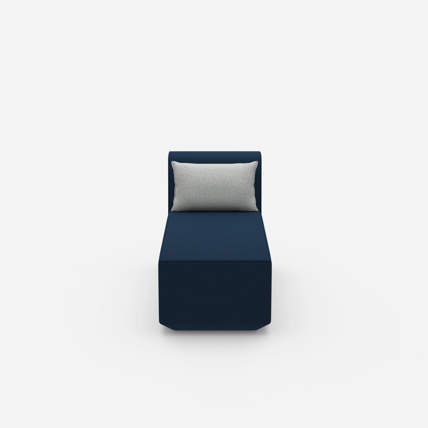 Moderner Longseat Sessel von vorne