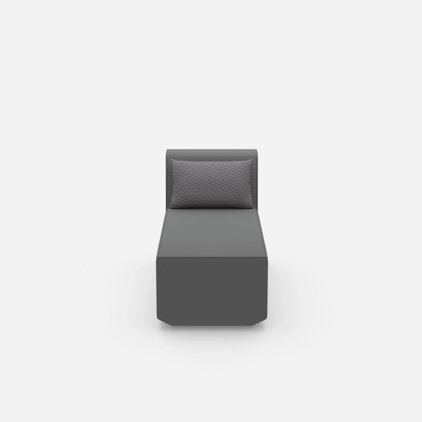 Moderner Longseat Sessel von vorne