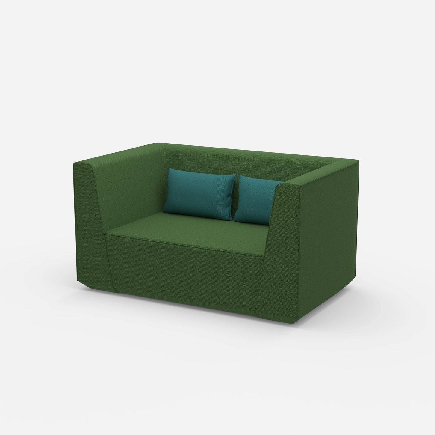 Moderner Lovechair Sessel von der Seite