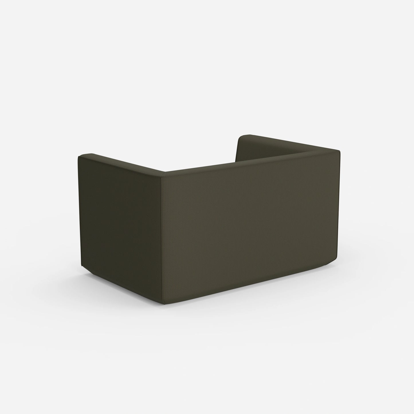 Moderner Lovechair Sessel von hinten