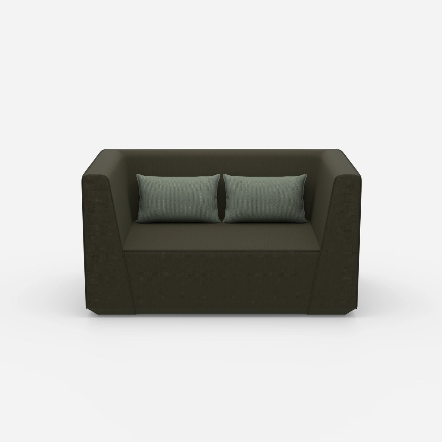 Moderner Lovechair Sessel von vorne