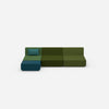 Modulare Ecksofa Lounge von vorne