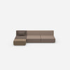 Modulare Ecksofa Lounge von vorne