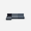 Modulare Ecksofa Lounge von vorne