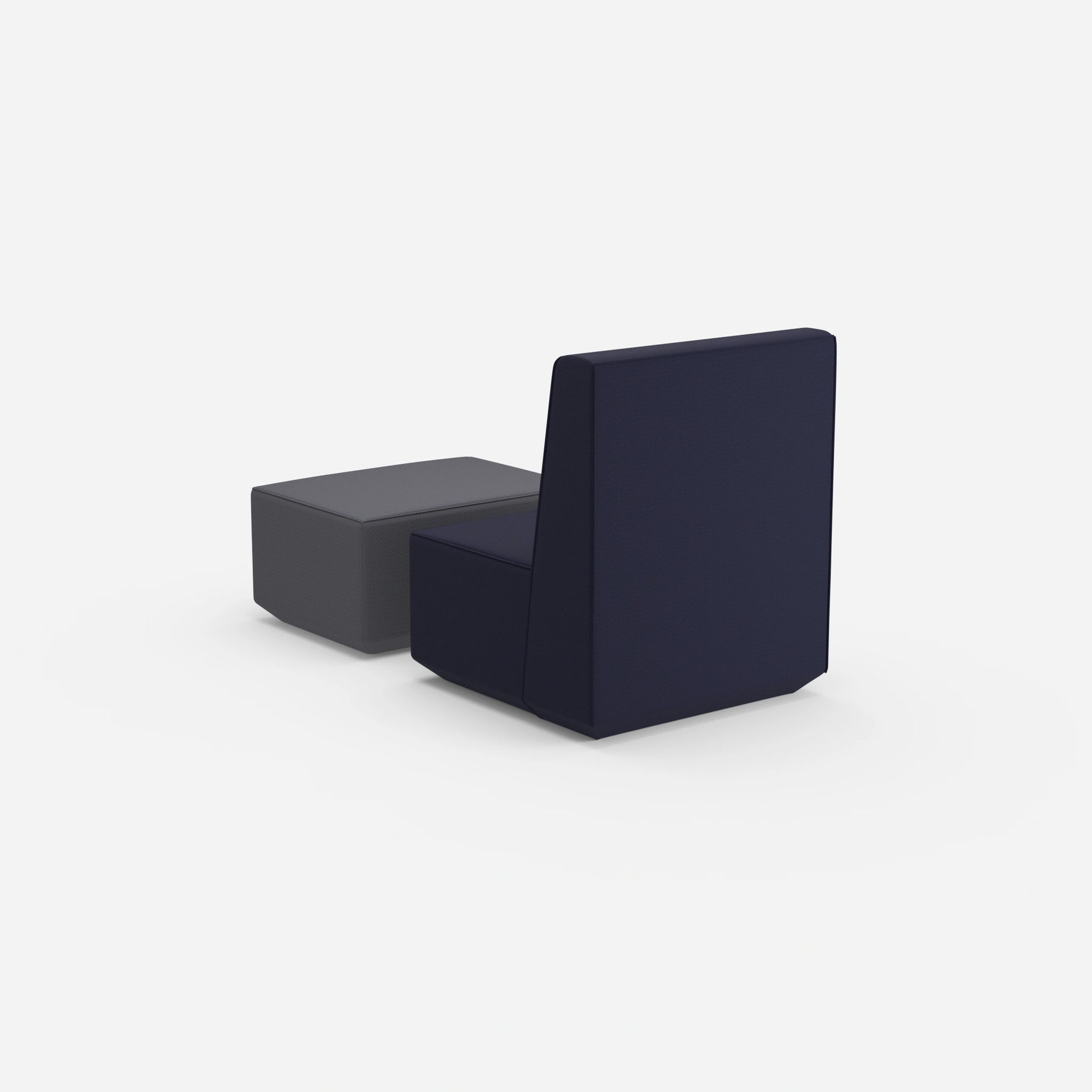 Modularer & bequemer Lesesessel von hinten