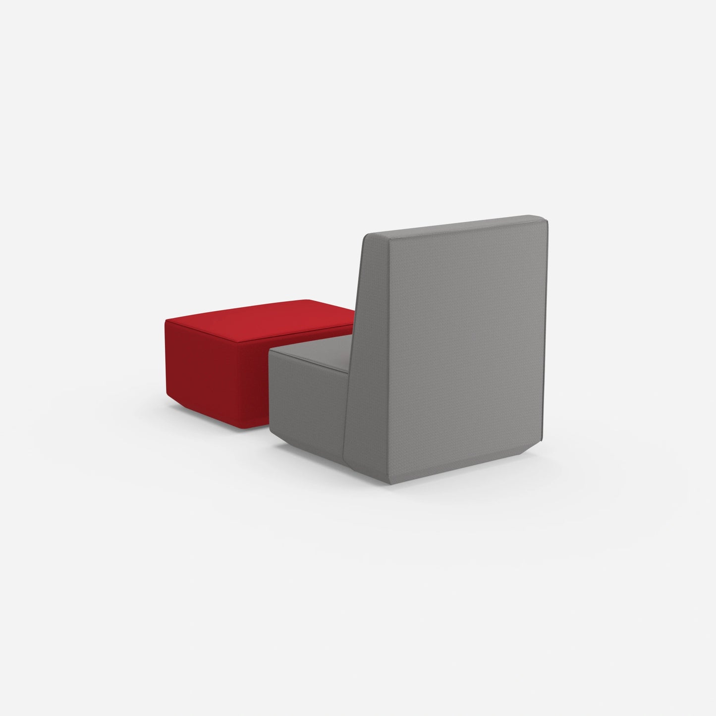 Modularer & bequemer Lesesessel von hinten