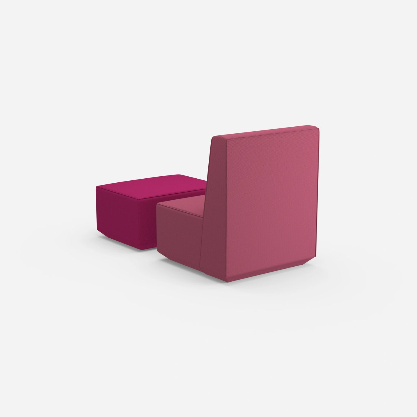 Modularer & bequemer Lesesessel von hinten