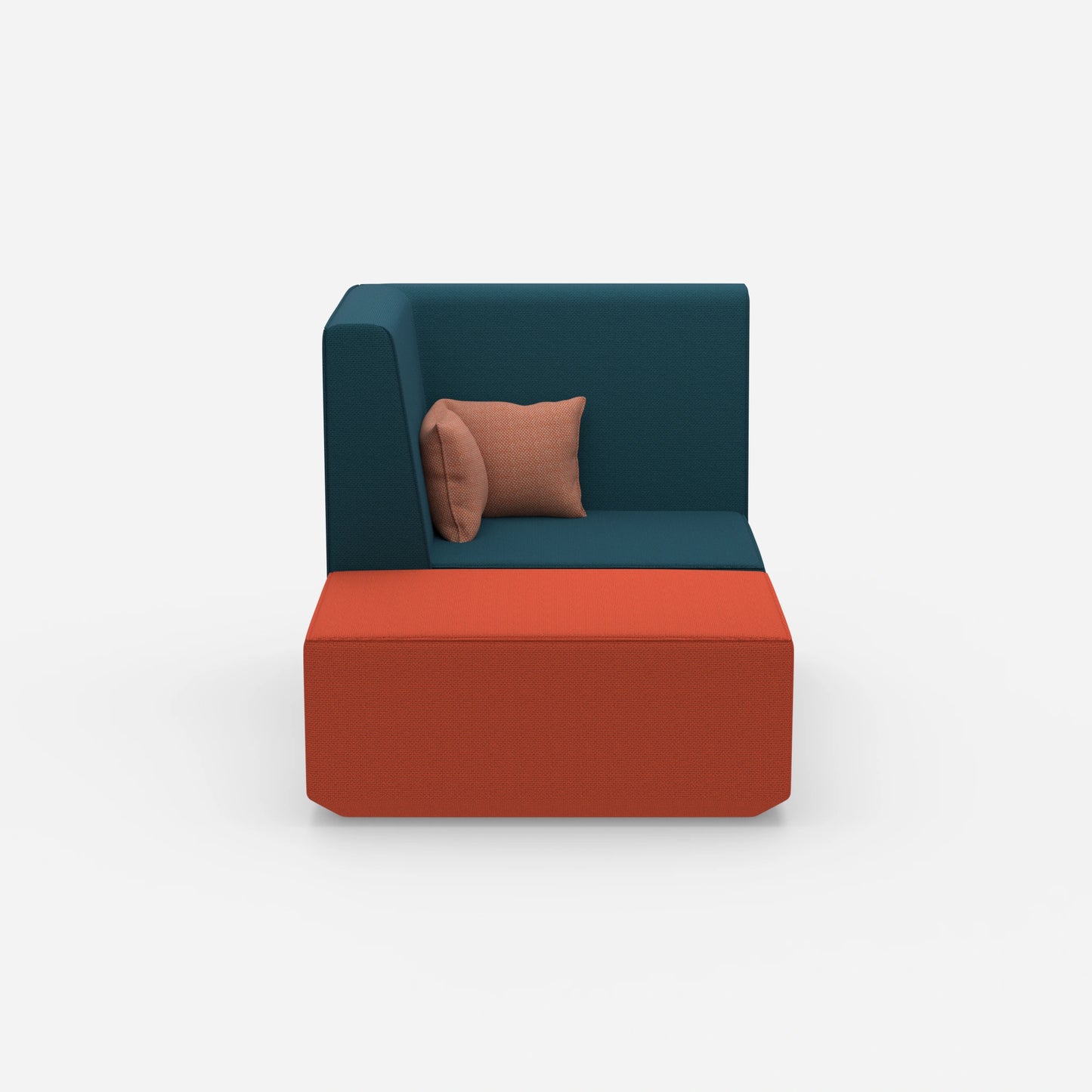 Modularer Sessel für TV von vorne