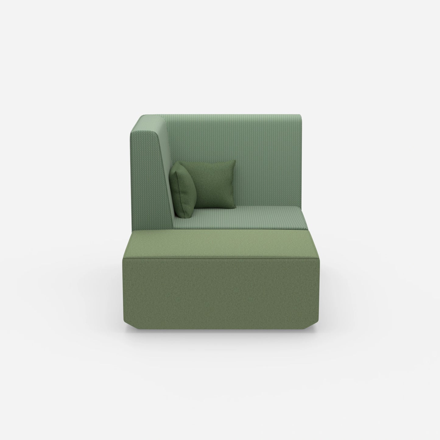 Modularer Sessel für TV von vorne