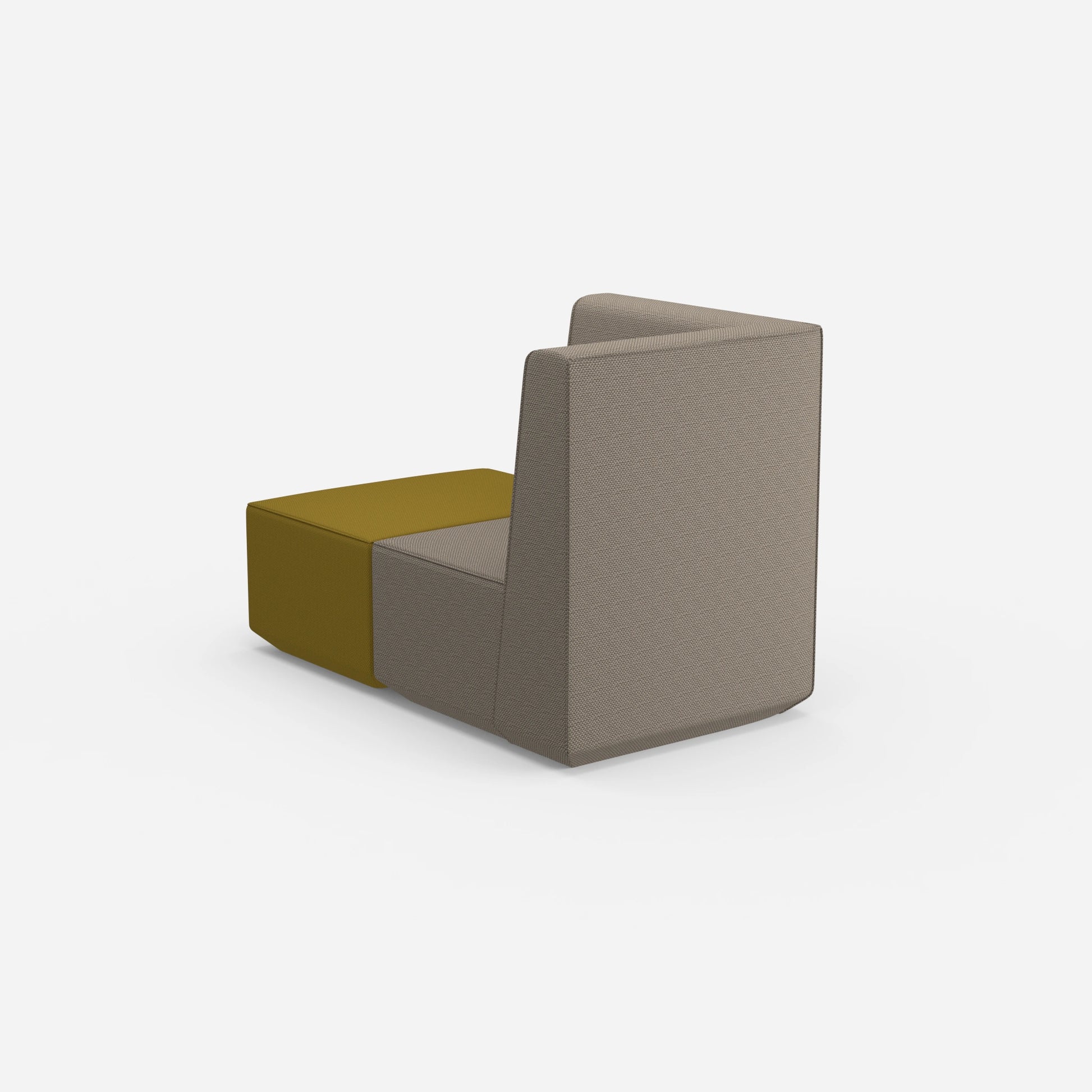Modularer TV Sessel von hinten