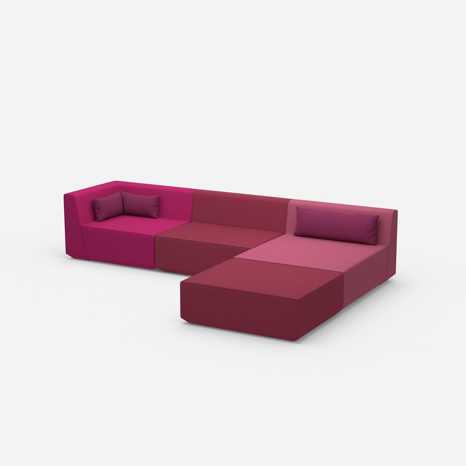 Modulares Ecksofa groß zum Schlafen von der Seite