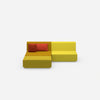 Modulares Ecksofa ohne Armlehne von vorne