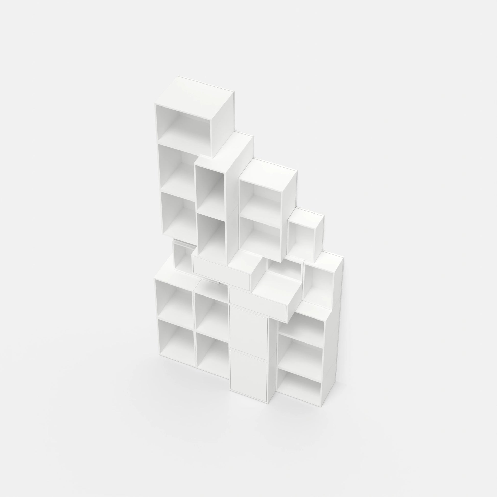 Modulares Regal RK021 von oben