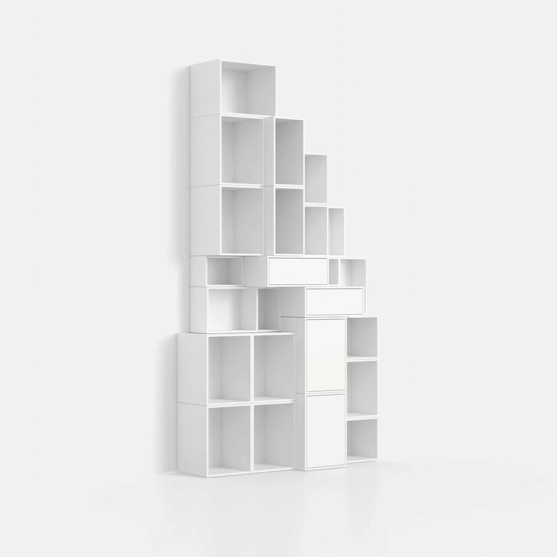Modulares Regal RK021 von der rechten Seite