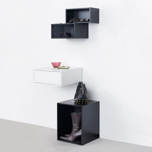 Modulares Regal RK025 von der linken Seite