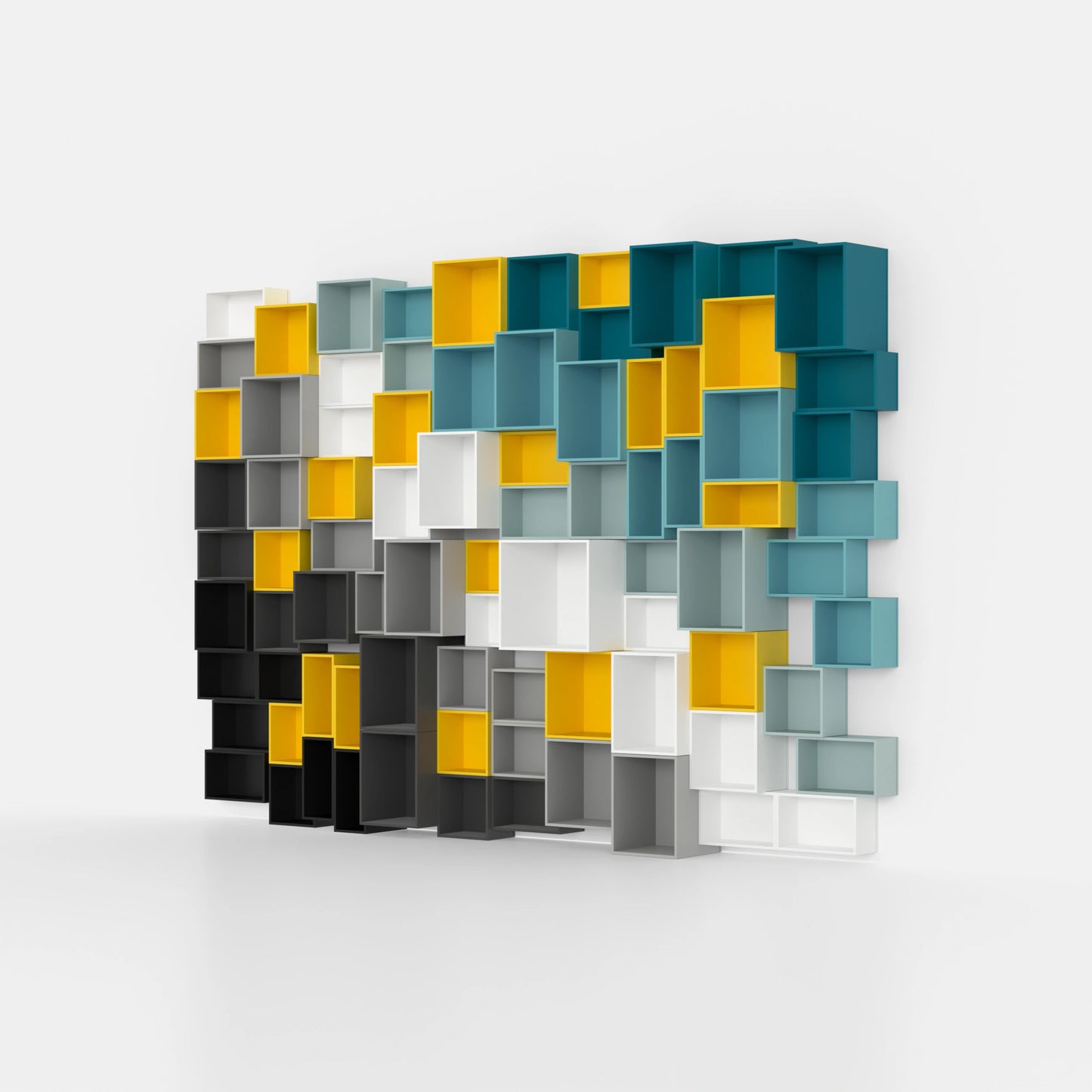 Modulares Regal RK1011 von der linken Seite
