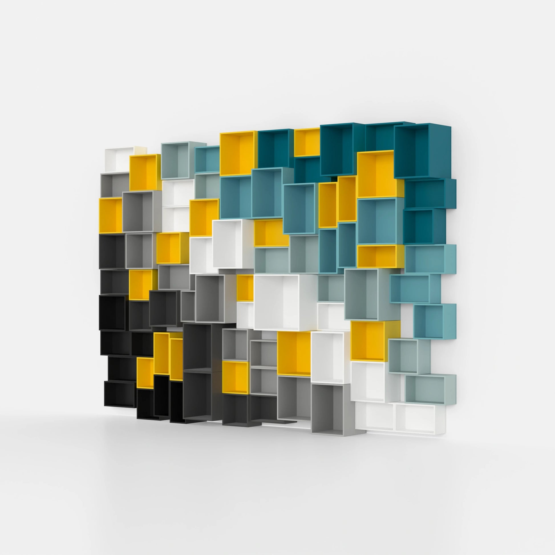 Modulares Regal RK1011 von der linken Seite