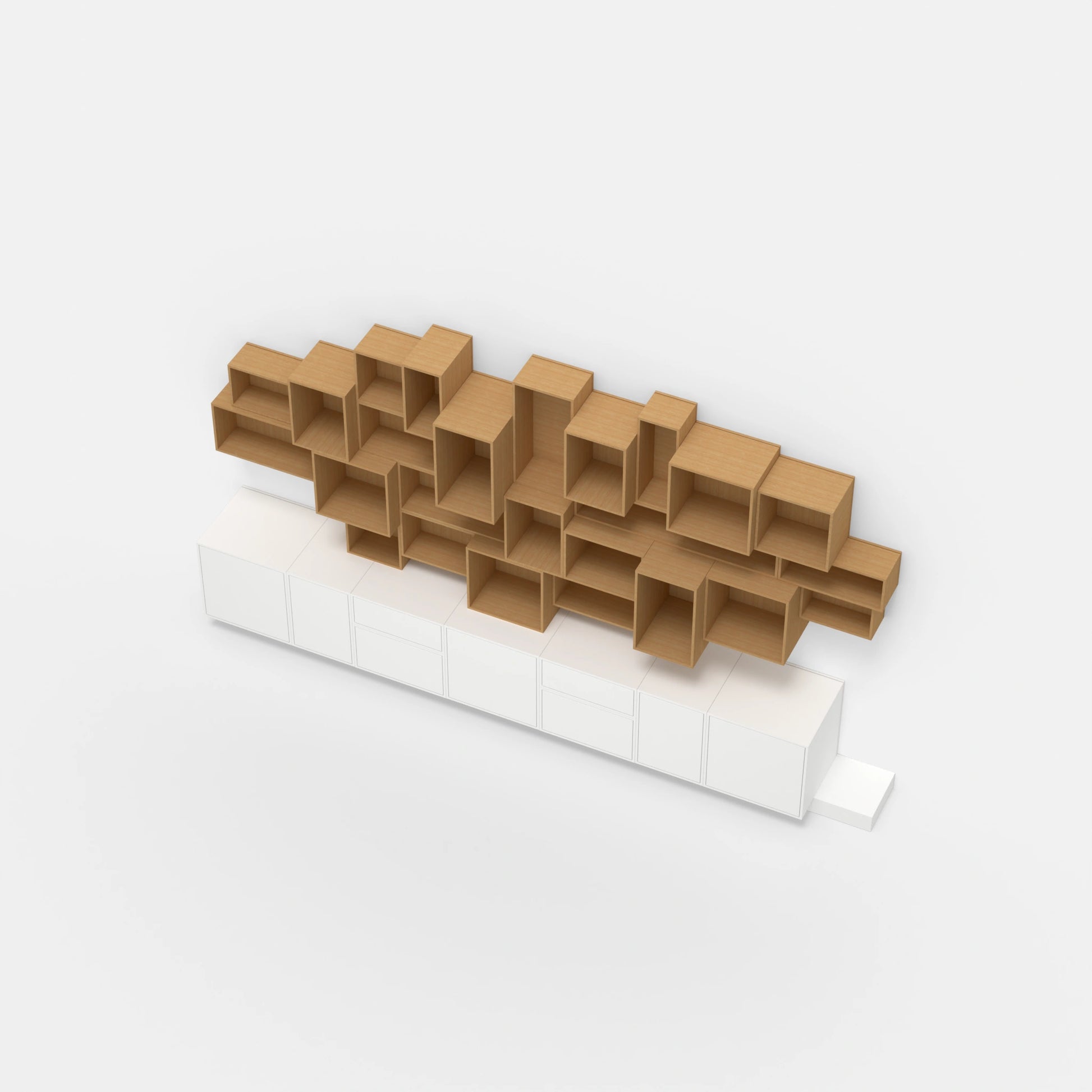 Modulares Regal RK1123 von oben