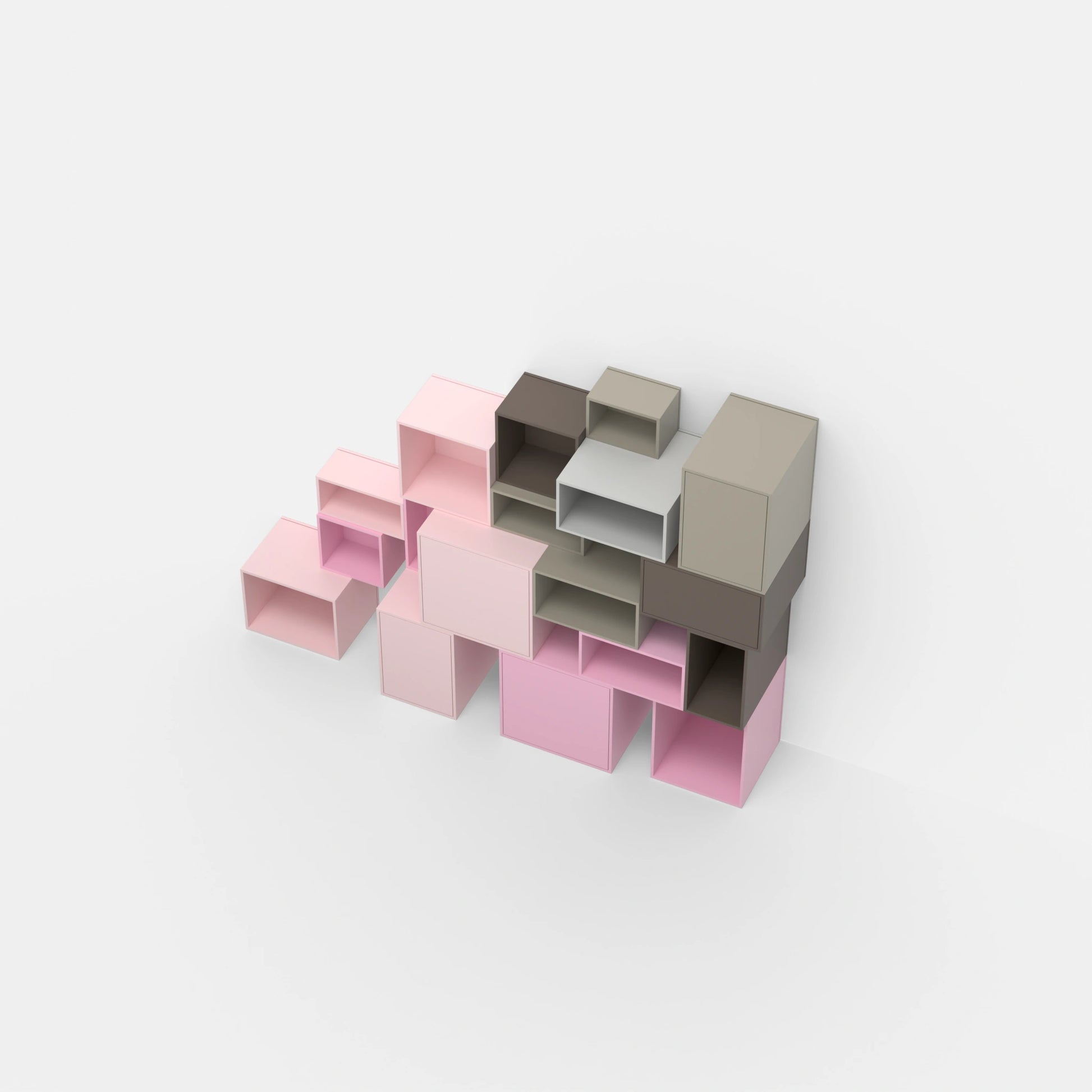 Modulares Regal RK148 von oben