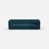 Modulares Sofa in Blau von vorne