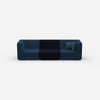 Modulares Sofa in Blau von vorne
