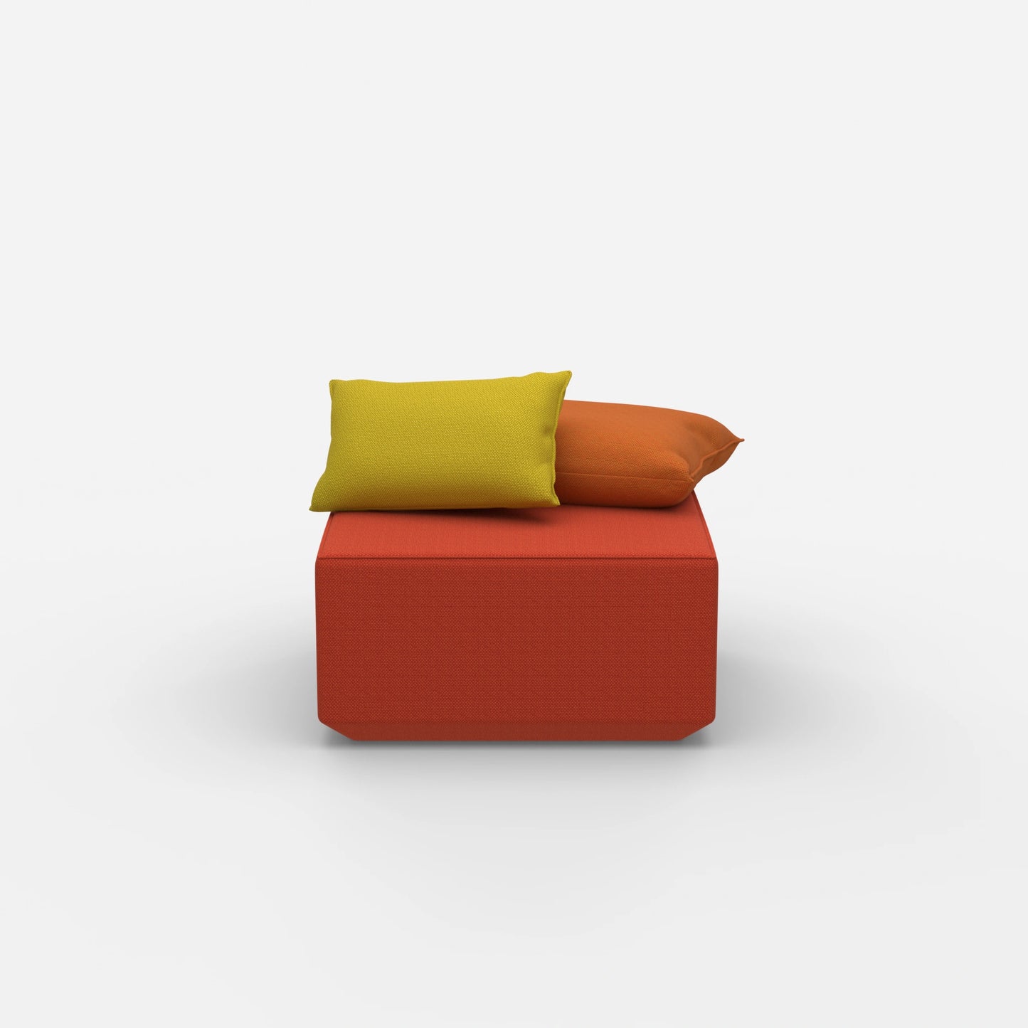 Pouf Modul viereckig von vorne