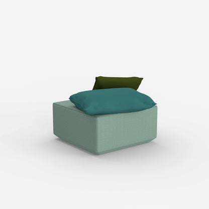 Pouf Modul viereckig von hinten