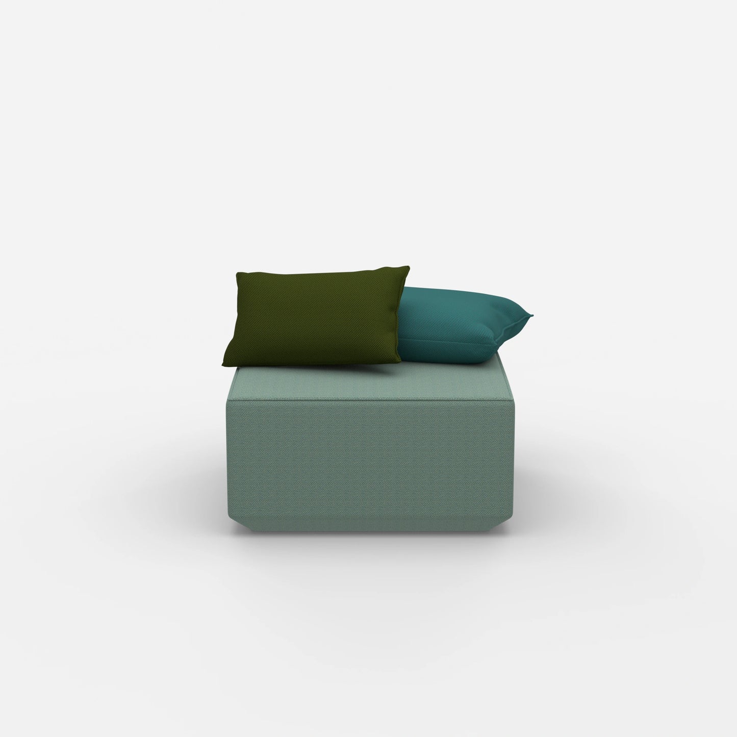 Pouf Modul viereckig von vorne