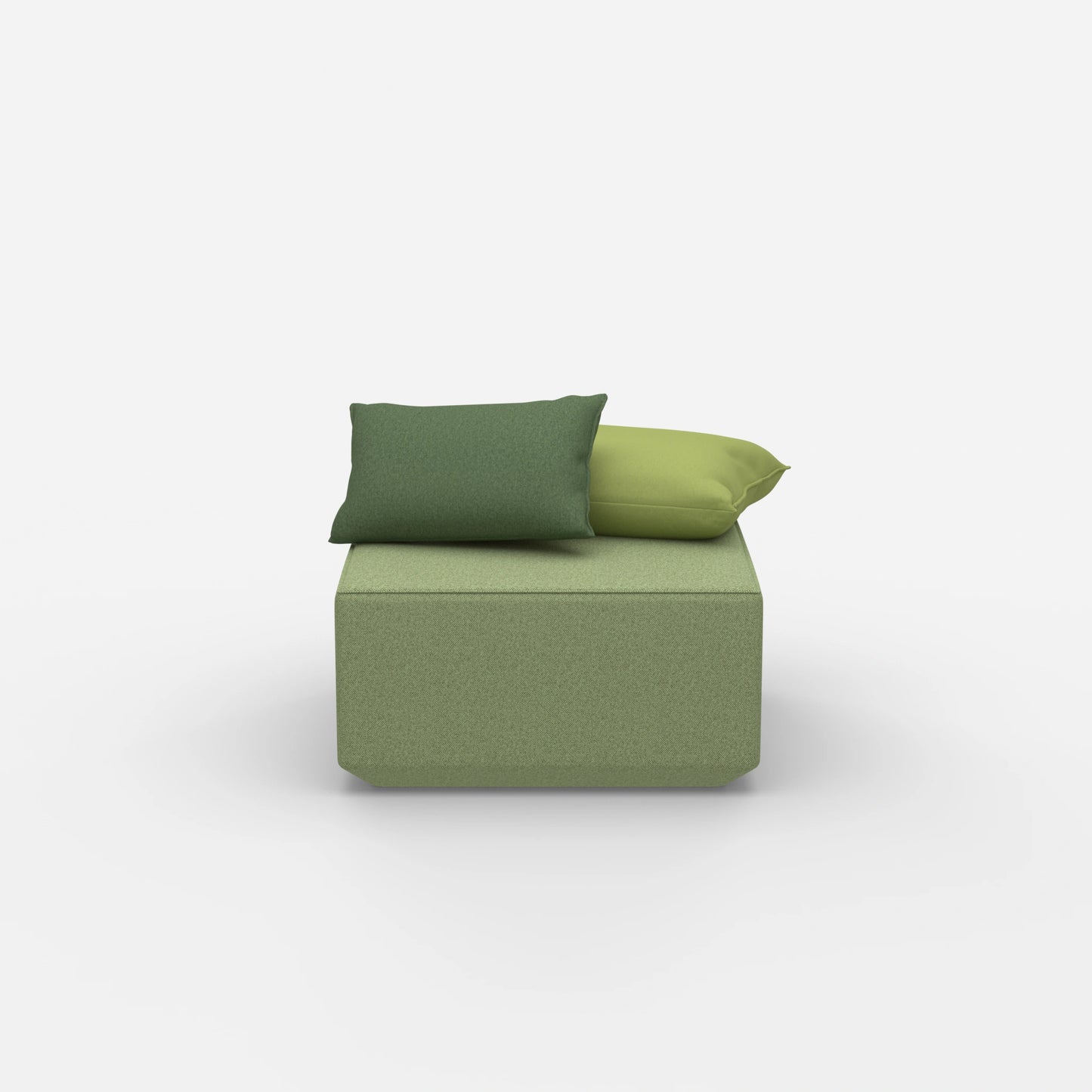 Pouf Modul viereckig von vorne