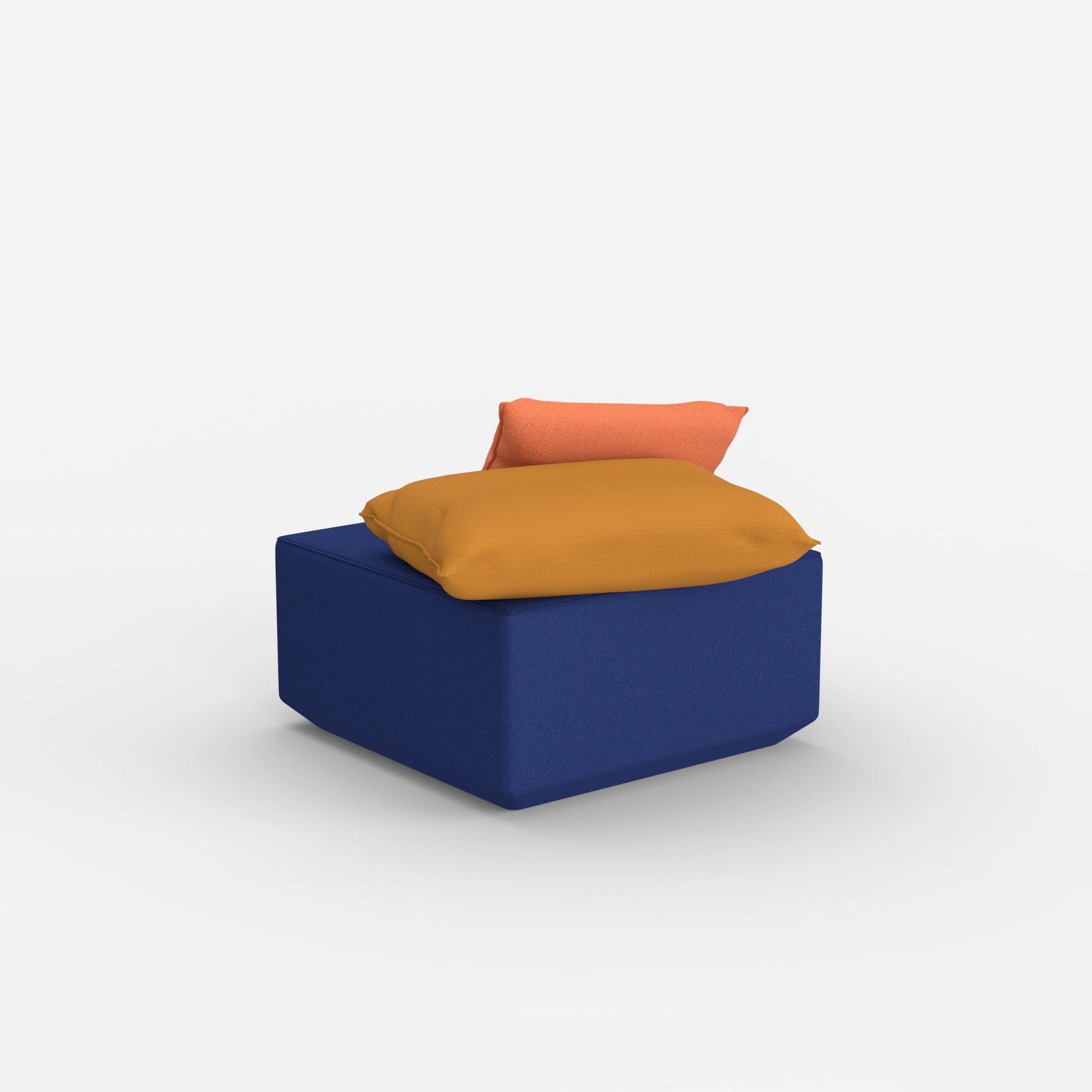 Pouf Modul viereckig von hinten