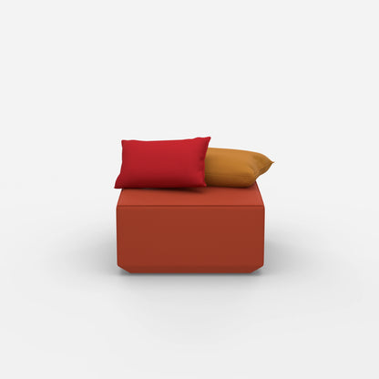 Pouf Modul viereckig von vorne