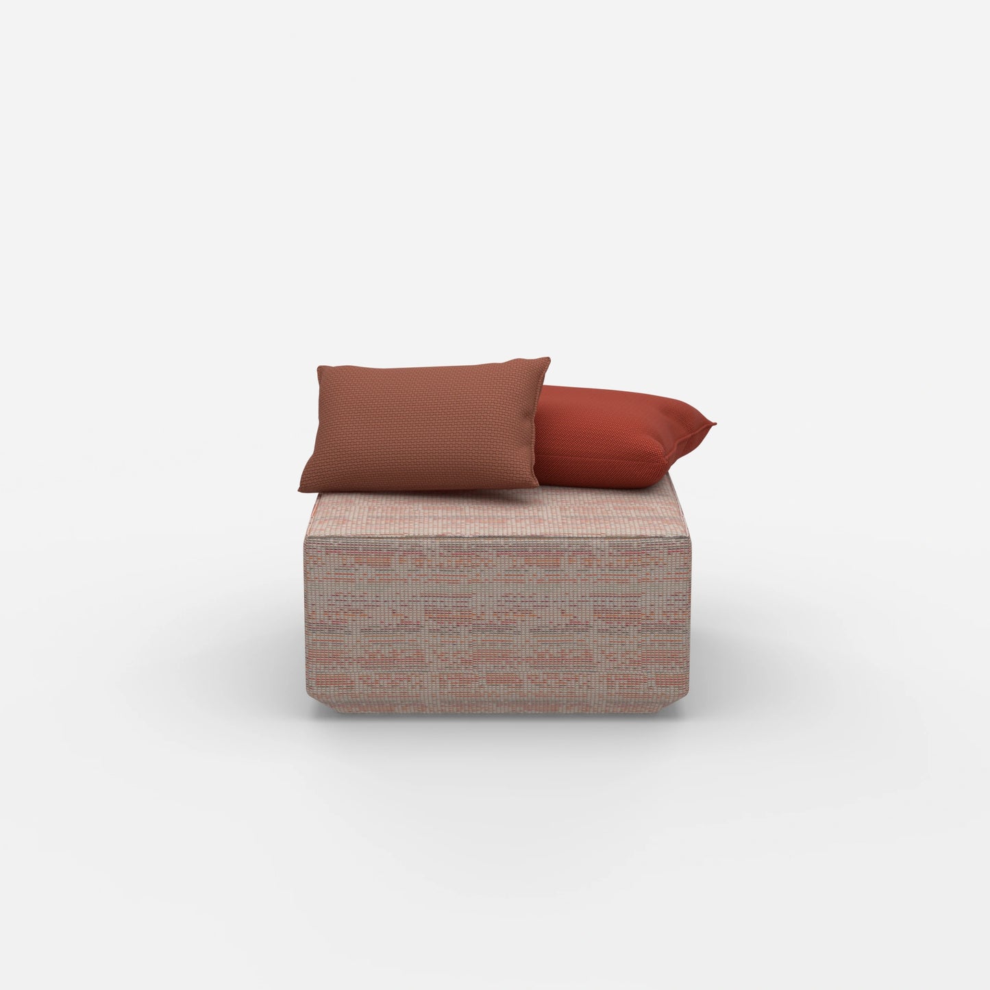 Pouf Modul viereckig von vorne