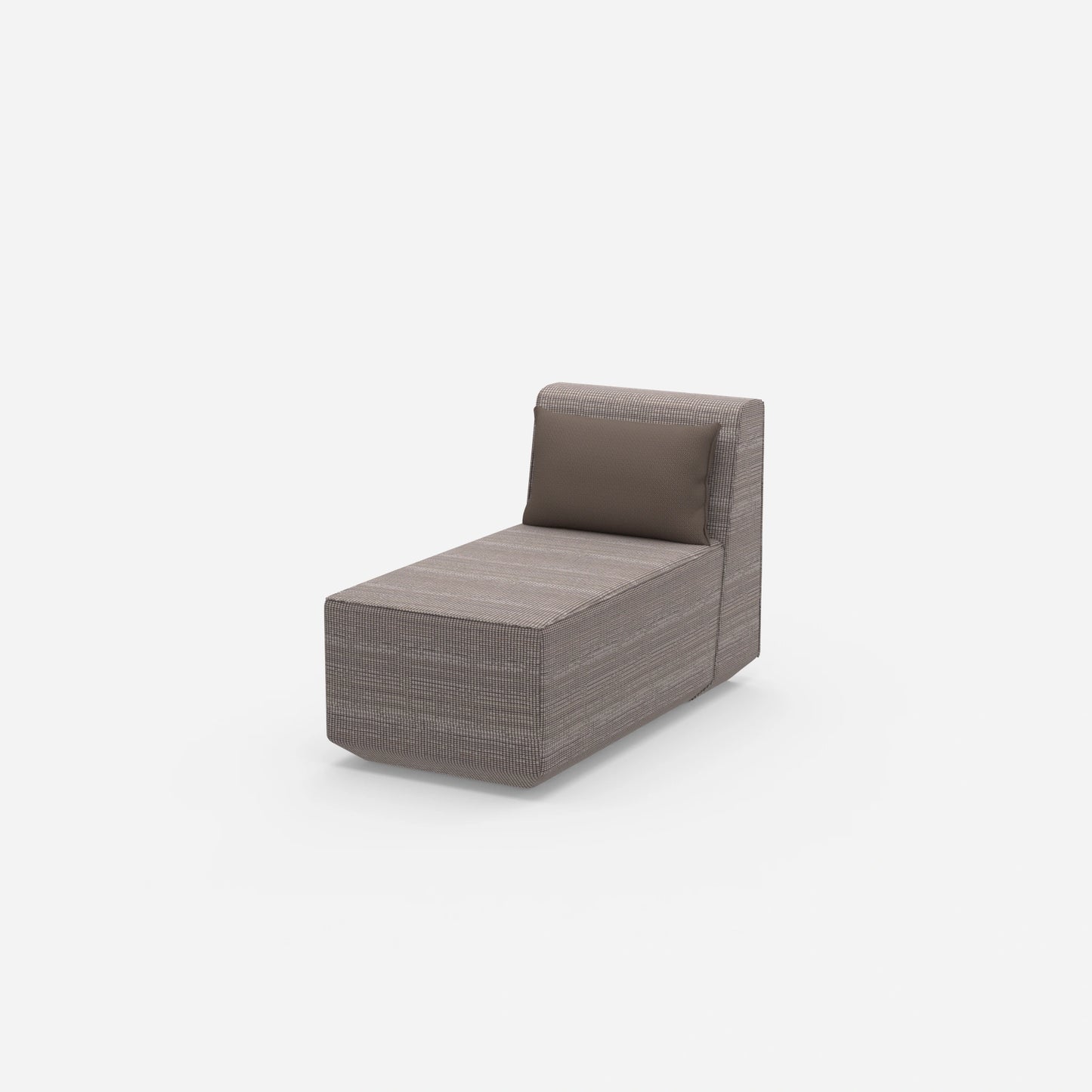 Recamiere modern klein von der Seite