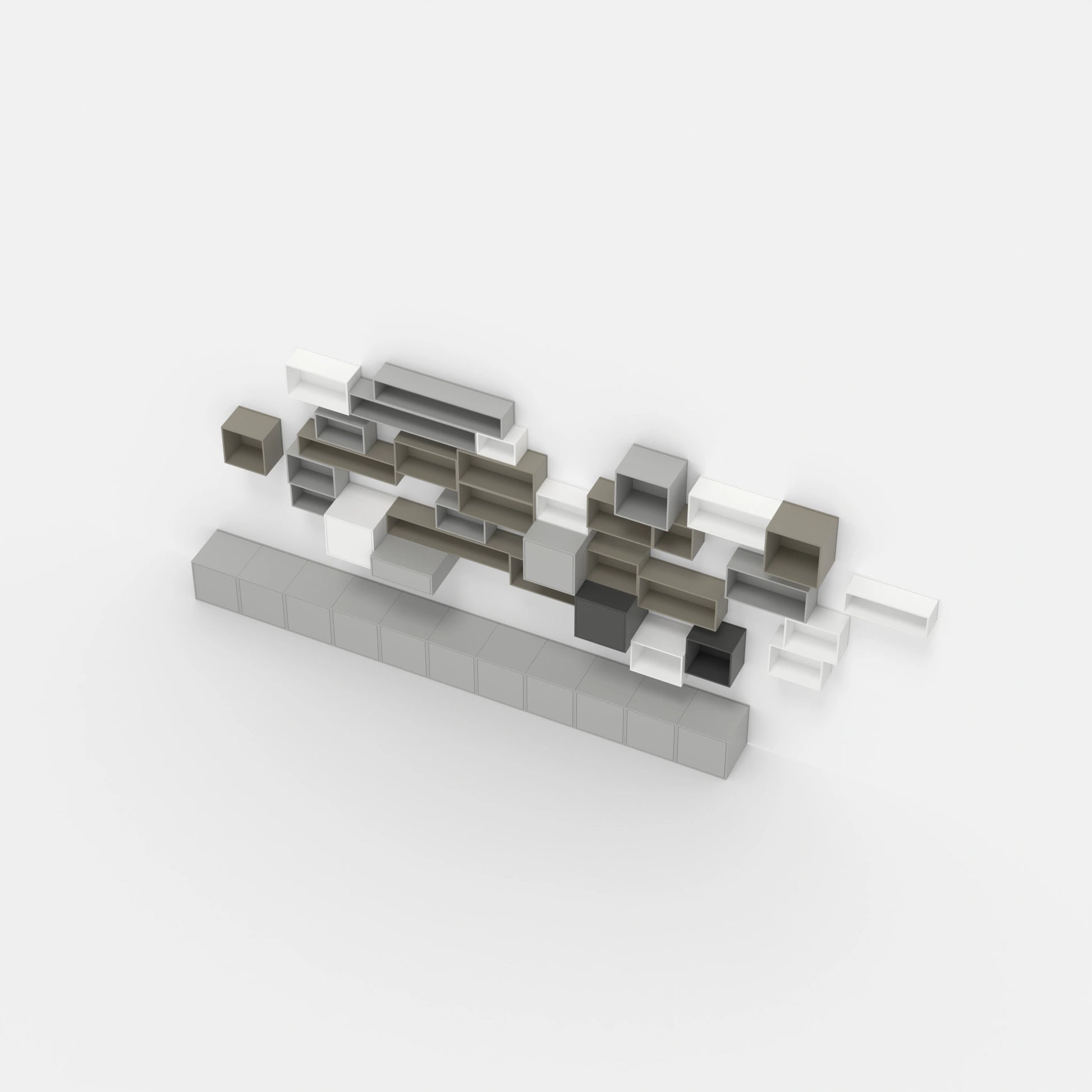 Regalwand RK241 von oben