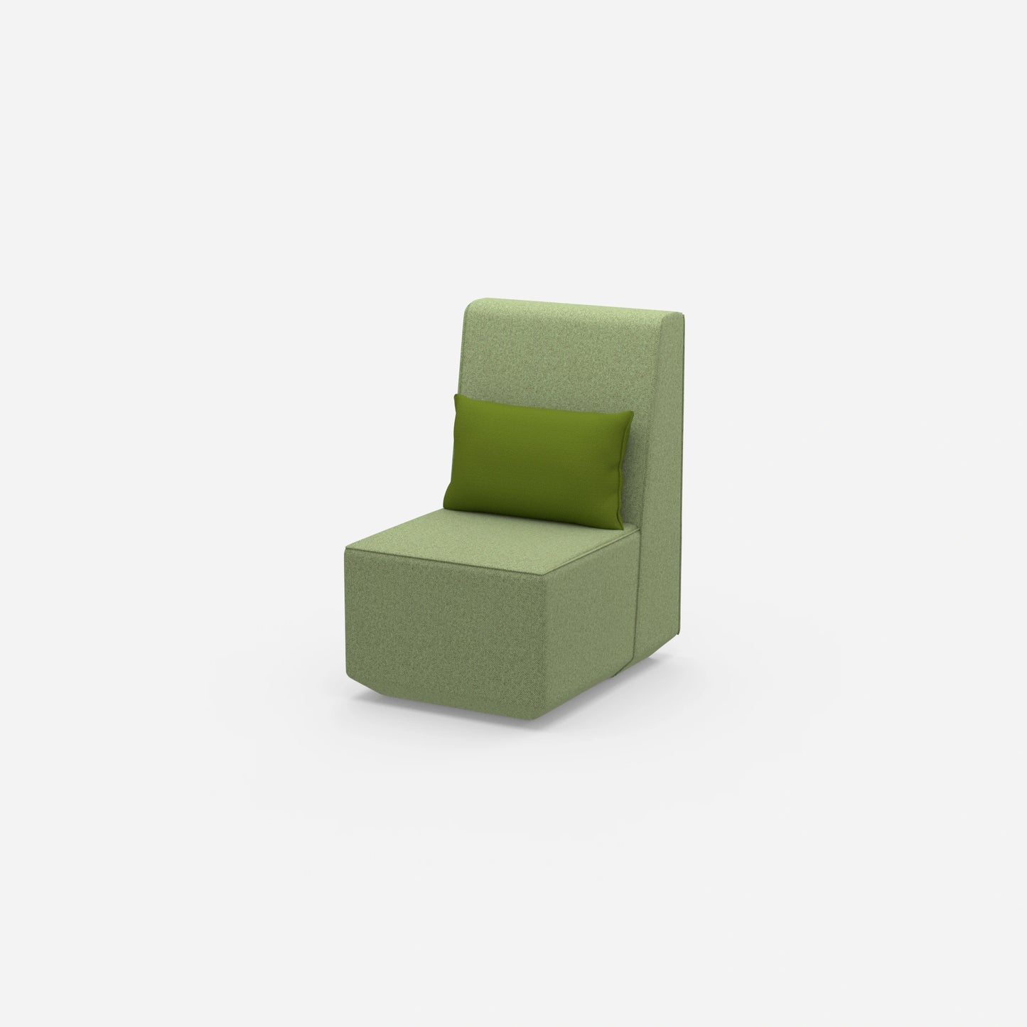 Schmaler Sessel 60 cm breit von der Seite