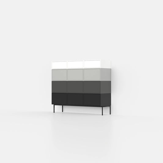 Schubladenregal RK1005 von der linken Seite