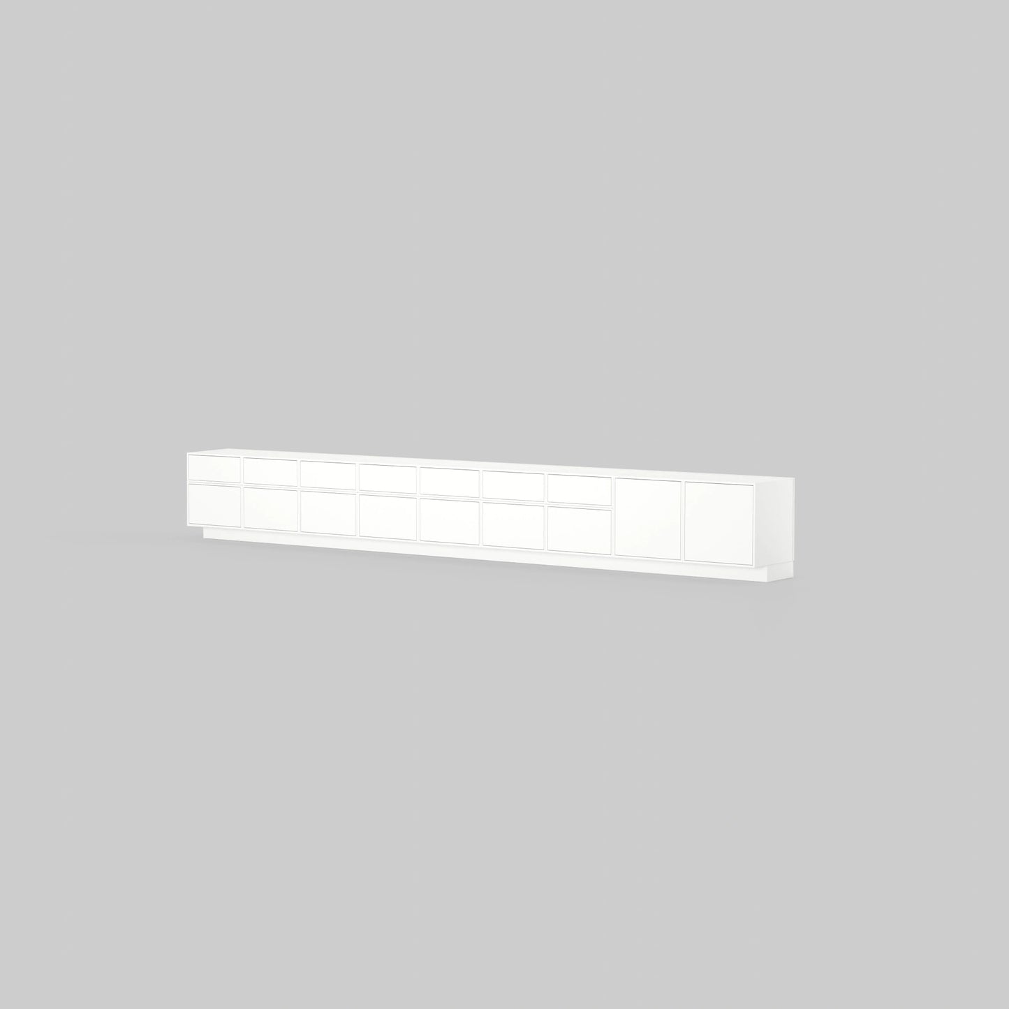Schubladenregal RK1058 von der linken Seite