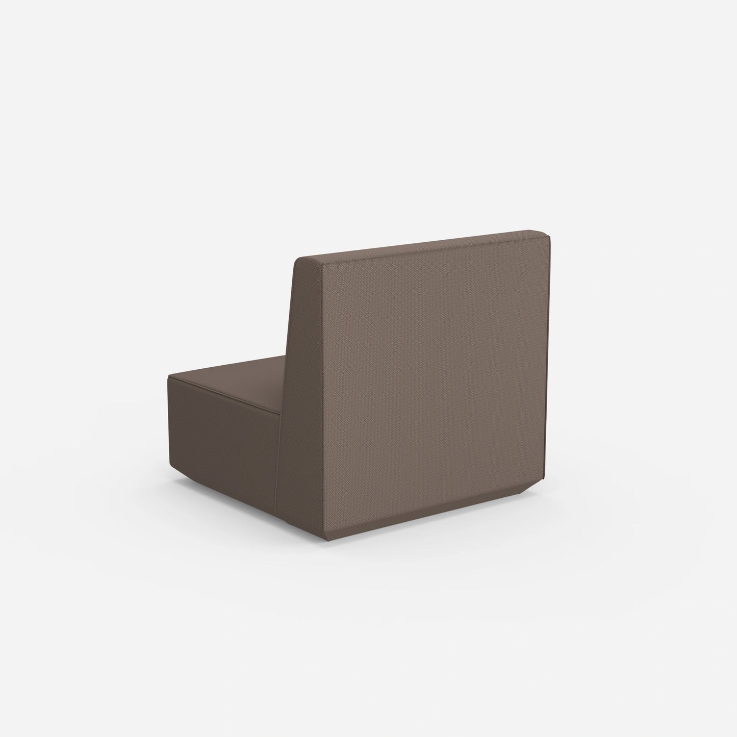 Sessel mit hoher Rückenlehne von hinten