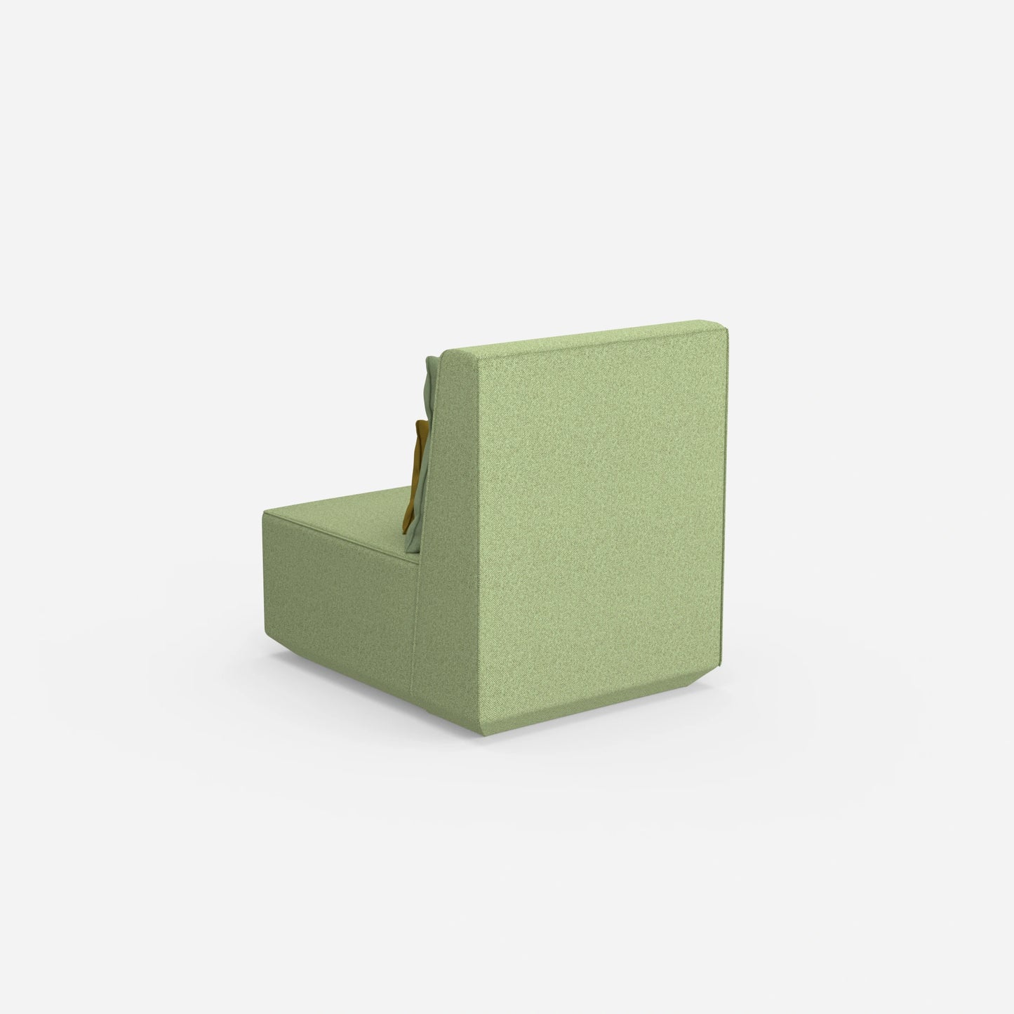 Sessel modern mit hoher Rückenlehne von hinten